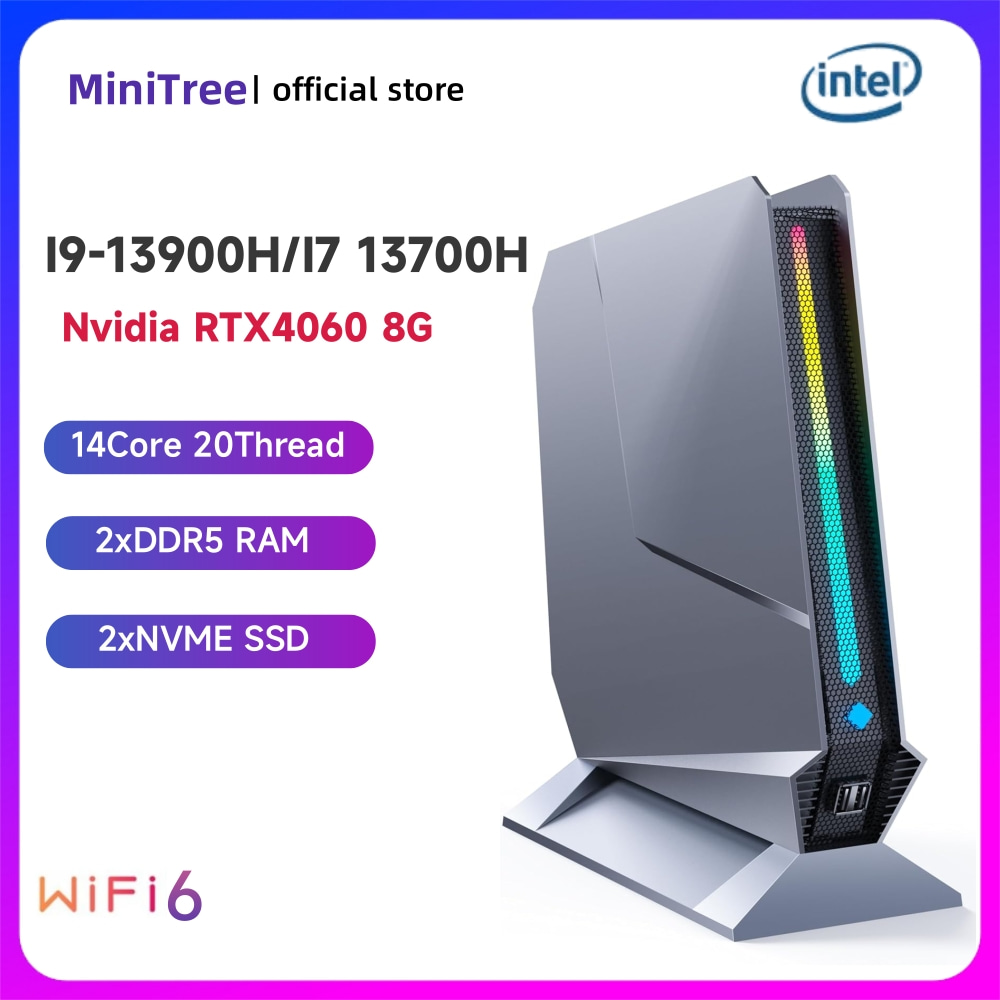Intel Core I9 13900H Mini Pc - 데스크탑 미니 게이밍 컴퓨터 코어 i9-13900H